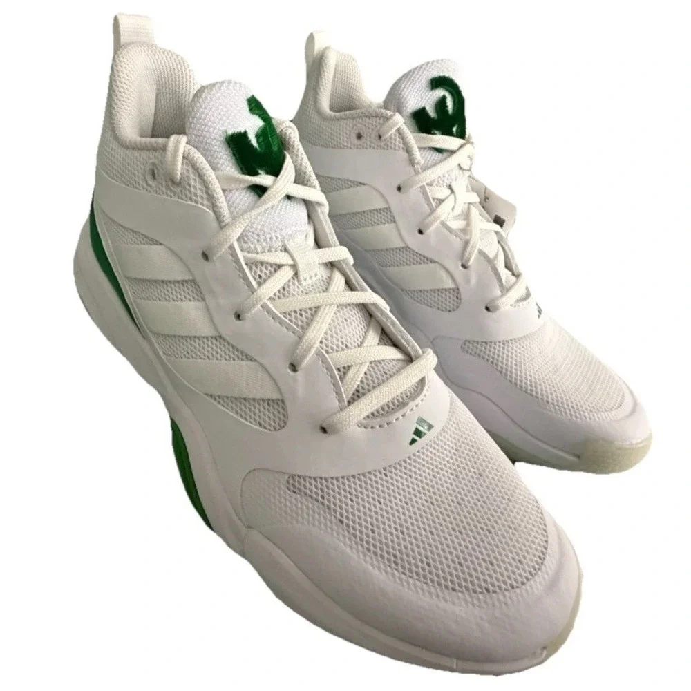 Adidas Men's Mahomes 2 Impact FLX JH8804 White Green Size 5.5 New